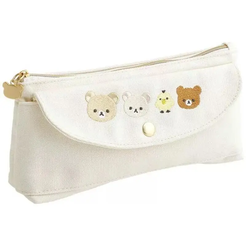 Rilakkuma Embroidery Pencil Case Cartoon Cute Button Large Pencil Case Capacity Change Stationery Storage Bag Birthday Gift
Rilakkuma Embroidery Pencil Case Cartoon Cute Button Large Pencil Case Capacity Change Stationery Storage Bag Birthday Gift