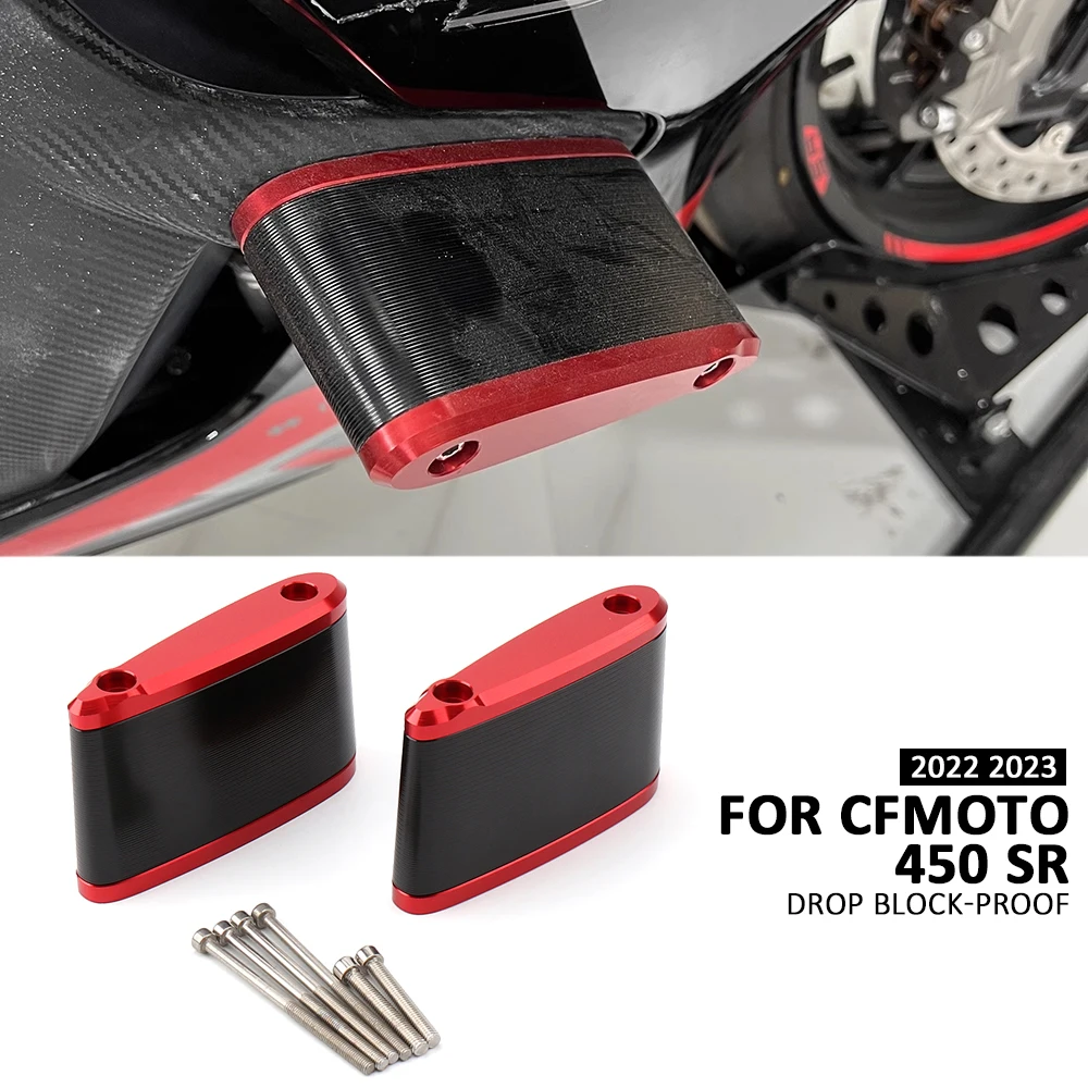 For CFMOTO 450 SR 450sr 450SR 2022 2023 Frame Sliders Motorcycle Engine Protection Crash Pad Falling Protector Blue Red
For CFMOTO 450 SR 450sr 450SR 2022 2023 Frame Sliders Motorcycle Engine Protection Crash Pad Falling Protector Blue Red