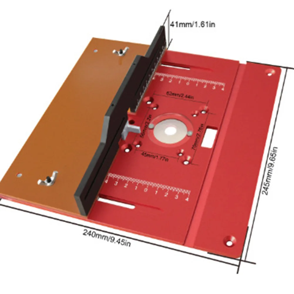 Wood Milling Setup Aluminium Router Table Router Insert Plate 56*45mm Screw Hole Distance Wear-resistant Panel
Wood Milling Setup Aluminium Router Table Router Insert Plate 56*45mm Screw Hole Distance Wear-resistant Panel