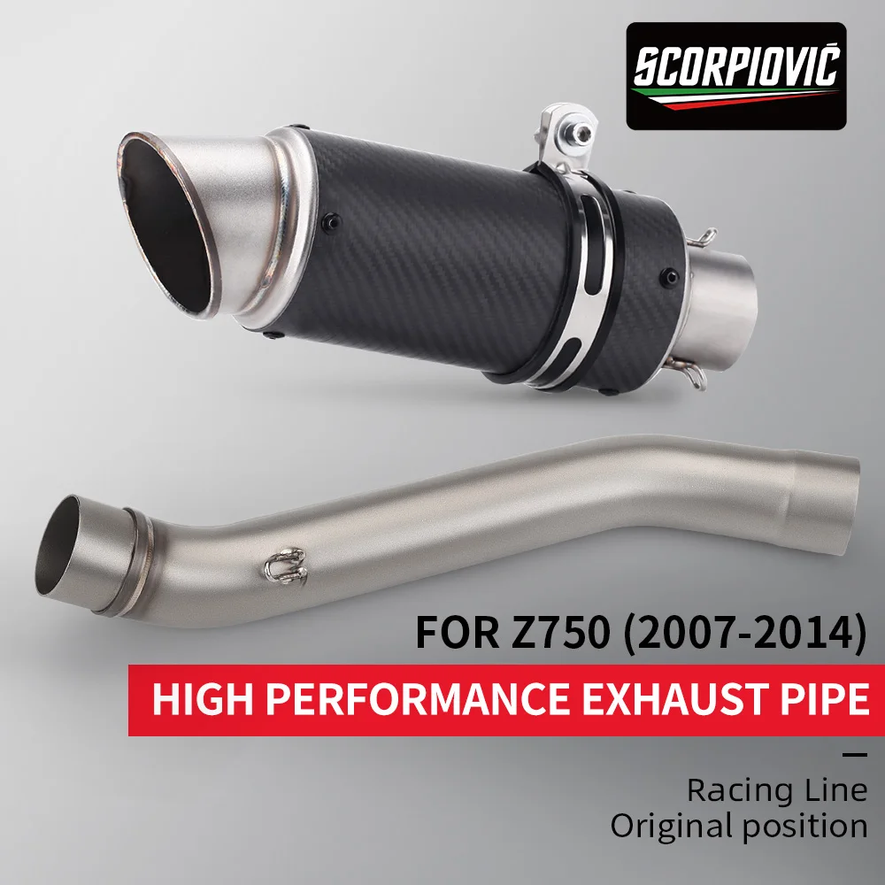 Racing High Performance 89mm Cannon Tail Exhaust Stainless Steel Middle Pipe Accessories Kawasaki Z750 Motorcycle Exhaust System
Racing High Performance 89mm Cannon Tail Exhaust Stainless Steel Middle Pipe Accessories Kawasaki Z750 Motorcycle Exhaust System