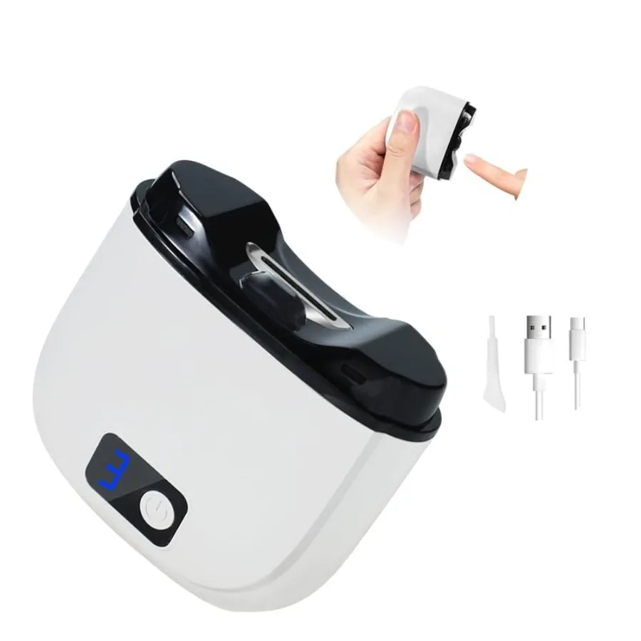 Electric Nail Clipper 3Speed Rechargeable Nail Trimmer with LED Light and Quiet Motor for Safe Precise Fingernail and Toenail T
Electric Nail Clipper 3Speed Rechargeable Nail Trimmer with LED Light and Quiet Motor for Safe Precise Fingernail and Toenail T