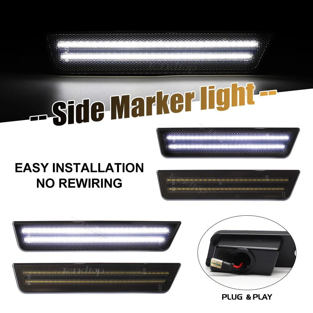 Car LED Side Marker Light Lamp For For Dodge Challenger 2008-2014 Front+Rear Amber Led Lights OEM Replacement
Car LED Side Marker Light Lamp For For Dodge Challenger 2008-2014 Front+Rear Amber Led Lights OEM Replacement