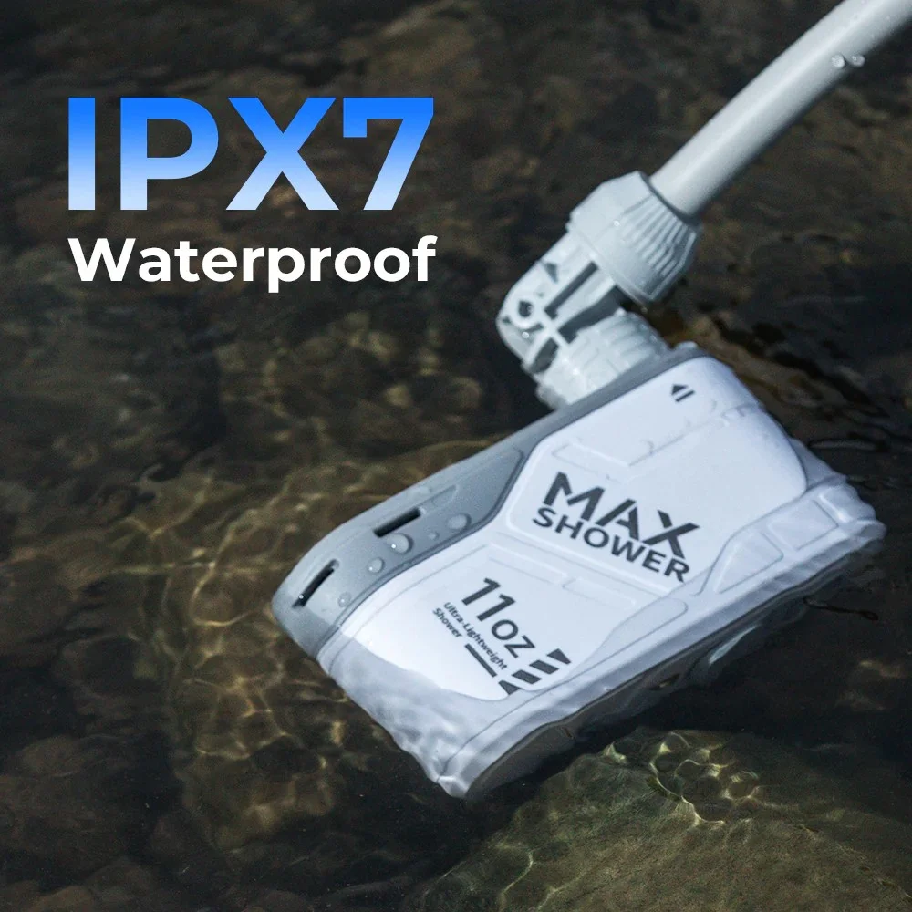 FLEXTAIL MAX SHOWER Ultralight Rechargeable Outdoor Shower Pump, Portable Camping Travel Shower with USB-C Water Pump for Hiking
FLEXTAIL MAX SHOWER Ultralight Rechargeable Outdoor Shower Pump, Portable Camping Travel Shower with USB-C Water Pump for Hiking