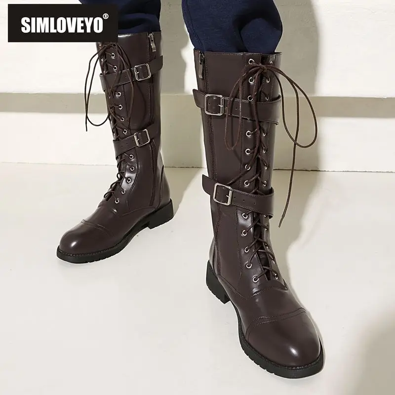 SIMLOVEYO Мужская обувь для верховой езды в стиле ретро с круглым носком на толстом каблуке 3 см, зимние ботинки на молнии со шнуровкой, большой размер 47 48 49, повседневная обувь Bota
SIMLOVEYO Мужская обувь для верховой езды в стиле ретро с круглым носком на толстом каблуке 3 см, зимние ботинки на молнии со шнуровкой, большой размер 47 48 49, повседневная обувь Bota