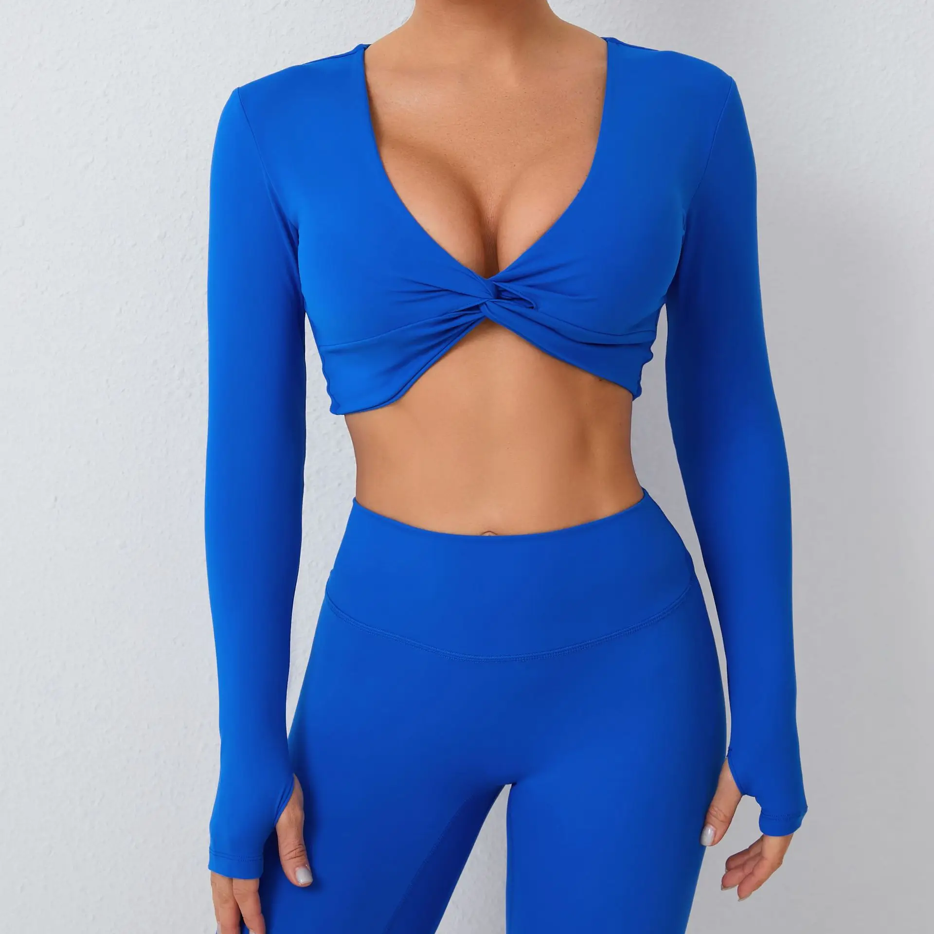 Gym Clothes Women Yoga Shirts Crop Top Long Sleeves Shirts Outdoors Sports Running Training Women's Top Push Up Workout T-Shirt
Gym Clothes Women Yoga Shirts Crop Top Long Sleeves Shirts Outdoors Sports Running Training Women's Top Push Up Workout T-Shirt