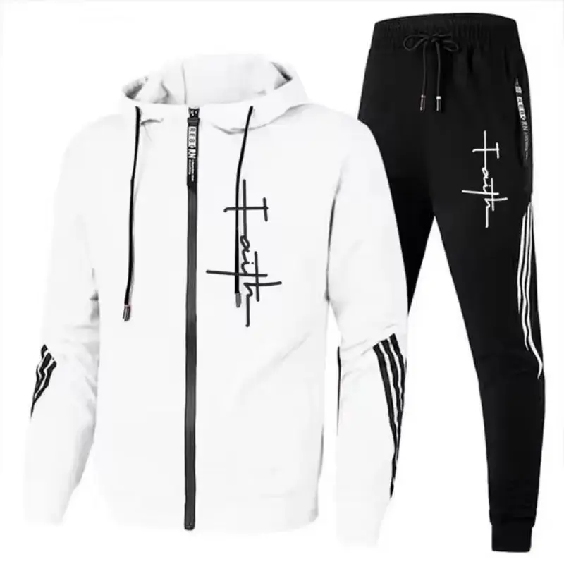 Men's thermal sportswear set, hooded sweatshirt and sweatpants, spring, autumn and winter, 2024
Men's thermal sportswear set, hooded sweatshirt and sweatpants, spring, autumn and winter, 2024