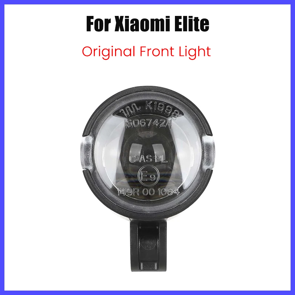 Яркая фара для электросамоката Xiaomi Elite, передняя светодиодная лампа, аксессуары и запчасти для самоката
Яркая фара для электросамоката Xiaomi Elite, передняя светодиодная лампа, аксессуары и запчасти для самоката