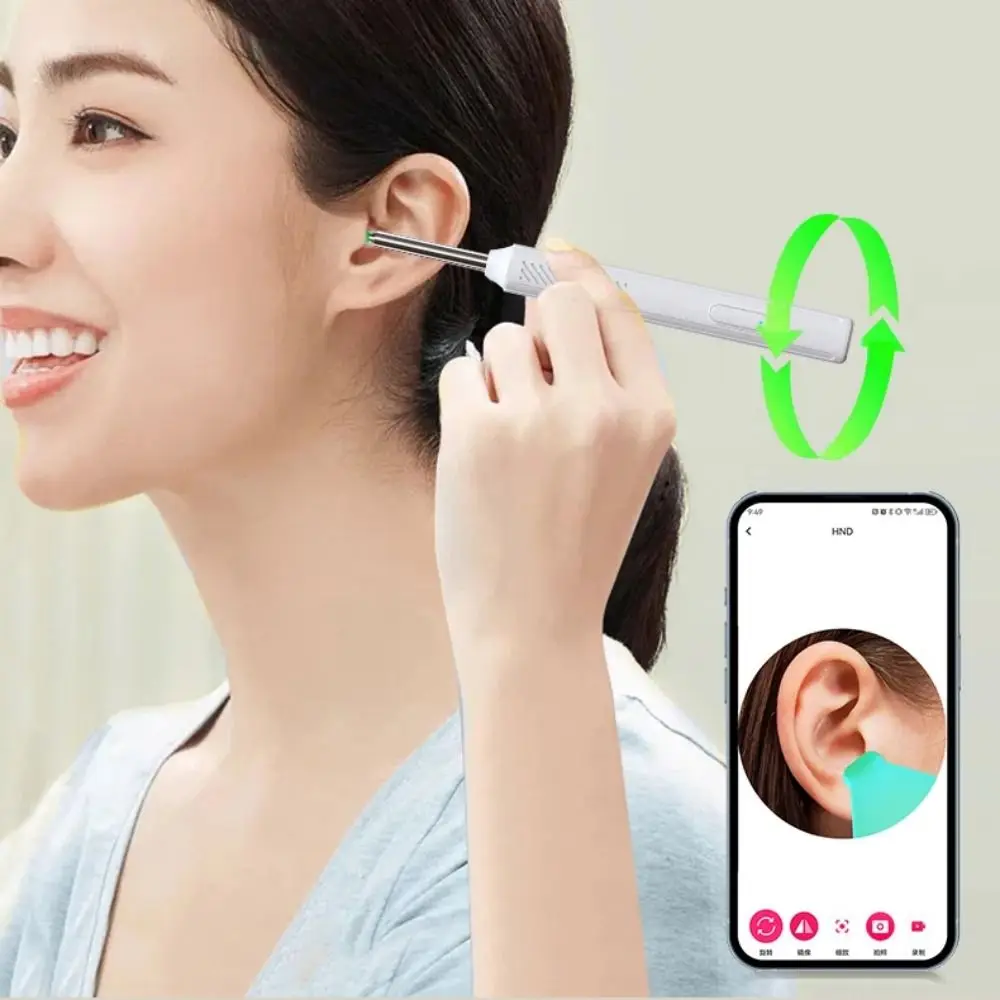 Smart Visual Ear Cleaner HD Camera USB Charging Wireless Otoscope Wireless WiFi LED Lights Ear Cleaner Full Set Ear Cleaning
Smart Visual Ear Cleaner HD Camera USB Charging Wireless Otoscope Wireless WiFi LED Lights Ear Cleaner Full Set Ear Cleaning