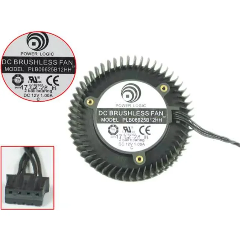 Power Logic PLB06625B12HH DC 12 В, 1,00 А, диаметр. Вентилятор охлаждения сервера 65x23 мм C.T.C 37 мм
Power Logic PLB06625B12HH DC 12 В, 1,00 А, диаметр. Вентилятор охлаждения сервера 65x23 мм C.T.C 37 мм