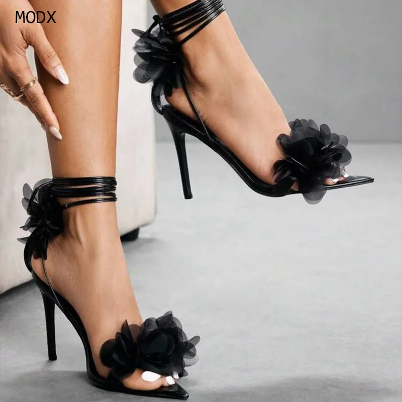Women Satin Flower Slingback Sandals Open Toe Stiletto Side Air fashion Women sexy Heels Elegant Party Shoe 2025
Women Satin Flower Slingback Sandals Open Toe Stiletto Side Air fashion Women sexy Heels Elegant Party Shoe 2025
