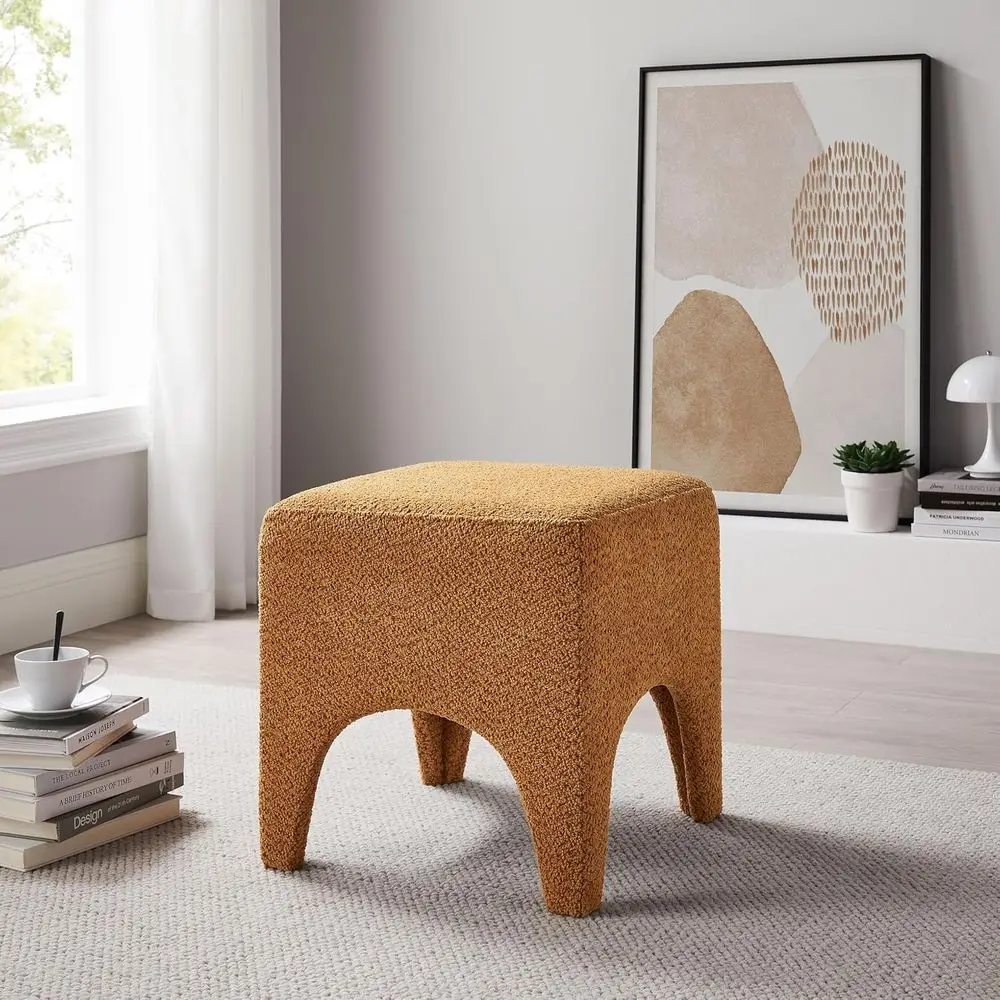 17 Square Ottoman, Vanity or Makeup Seat, Living Room & Bedroom Accent, Upholstered Stool in Curry
17 Square Ottoman, Vanity or Makeup Seat, Living Room & Bedroom Accent, Upholstered Stool in Curry