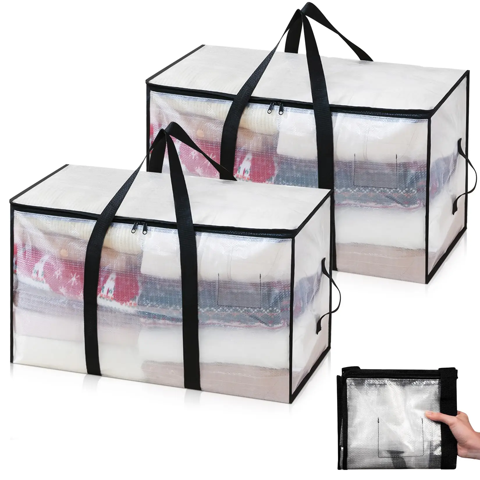 Складная стеганая сумка-органайзер, большая вместительная водонепроницаемая пыленепроницаемая дорожная сумка на молнии для зимней домашней одежды, шкаф для хранения
Складная стеганая сумка-органайзер, большая вместительная водонепроницаемая пыленепроницаемая дорожная сумка на молнии для зимней домашней одежды, шкаф для хранения