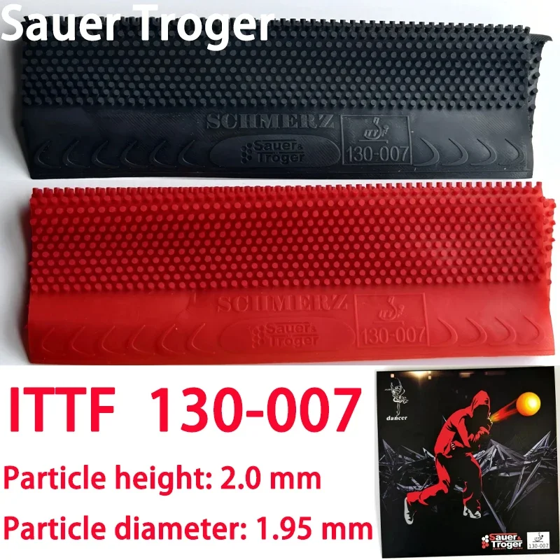 Sauer Troger Dancer 007 Single Rubber Super Soft Medium Particle Table Tennis Long Pips OX Thin Backsheet Anti-Spin Weird Rubber
Sauer Troger Dancer 007 Single Rubber Super Soft Medium Particle Table Tennis Long Pips OX Thin Backsheet Anti-Spin Weird Rubber