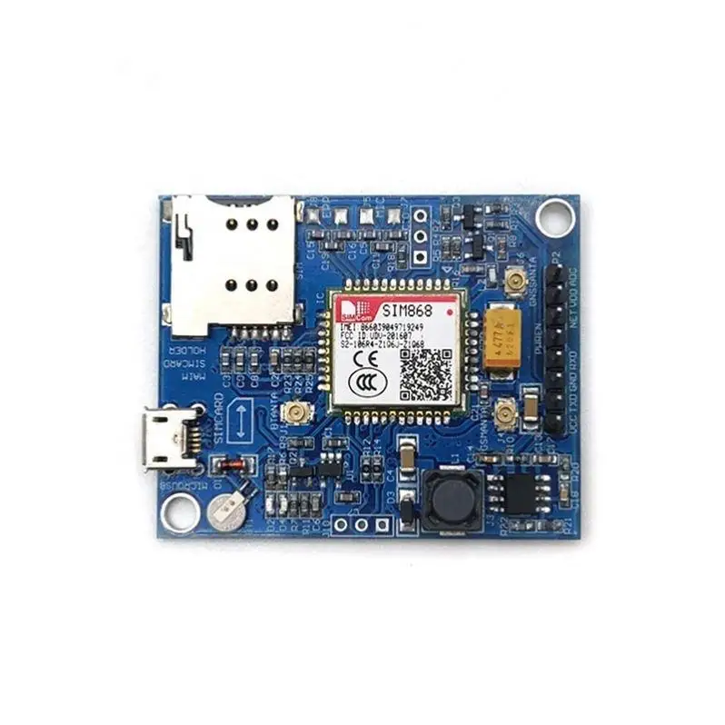 Модуль GSM/GPRS//GPS с STM32, 51-граммами, плата разработки SIM868
Модуль GSM/GPRS//GPS с STM32, 51-граммами, плата разработки SIM868