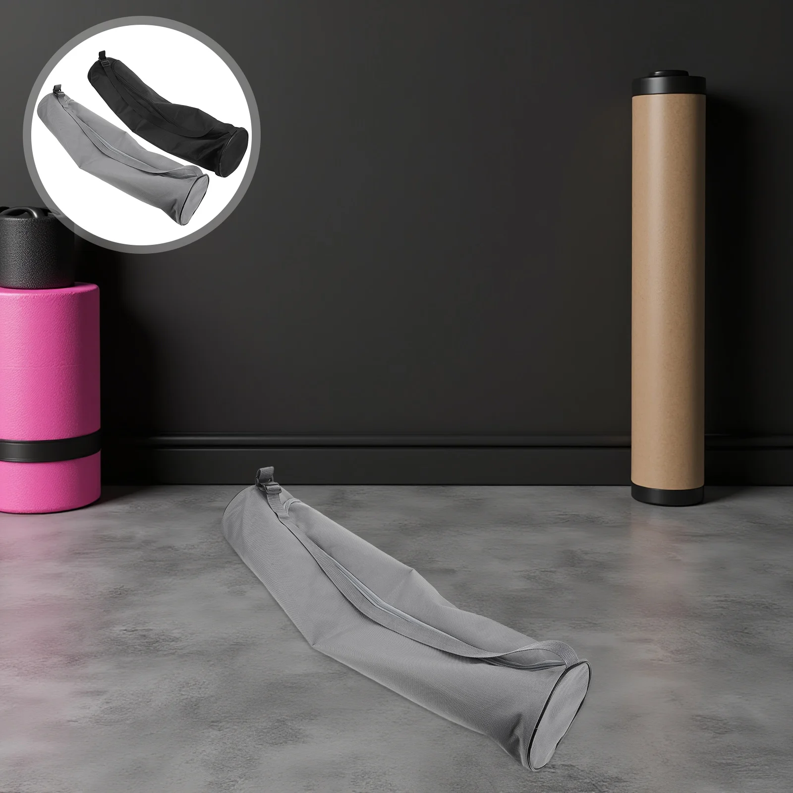 2Pcs Yoga Mat Carry Case Oxford Material Waterproof Spacious Interior Easy Access Zipper Closure Comfortable Shoulder Strap Gym
2Pcs Yoga Mat Carry Case Oxford Material Waterproof Spacious Interior Easy Access Zipper Closure Comfortable Shoulder Strap Gym