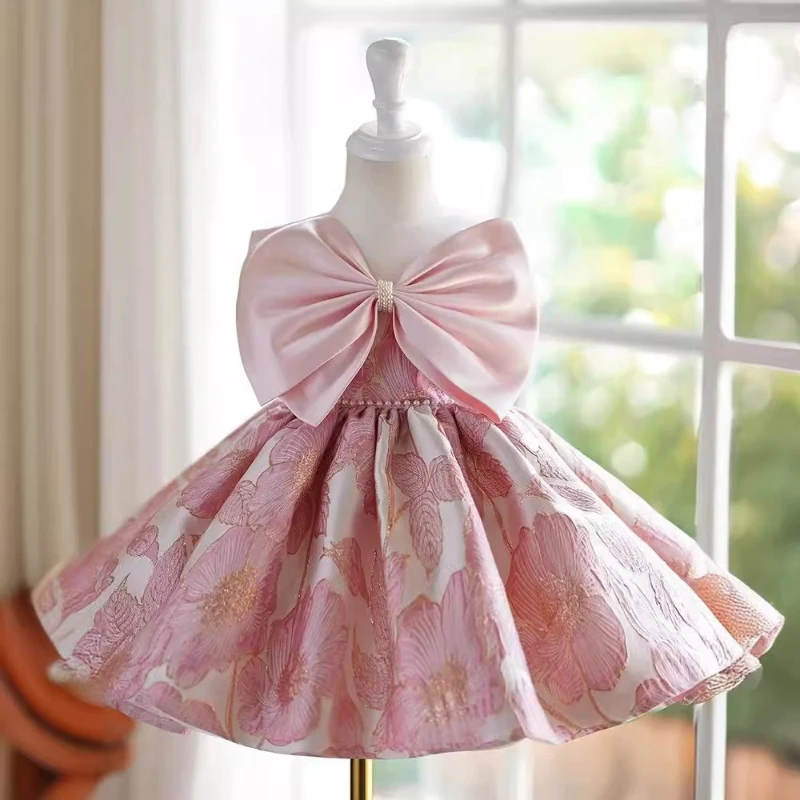 2026 Little Girl Birthday Princess Dress Costume Toddler Children Catch Week Gown Kids Bow Design Evening Pageant Party Outfit
2026 Little Girl Birthday Princess Dress Costume Toddler Children Catch Week Gown Kids Bow Design Evening Pageant Party Outfit