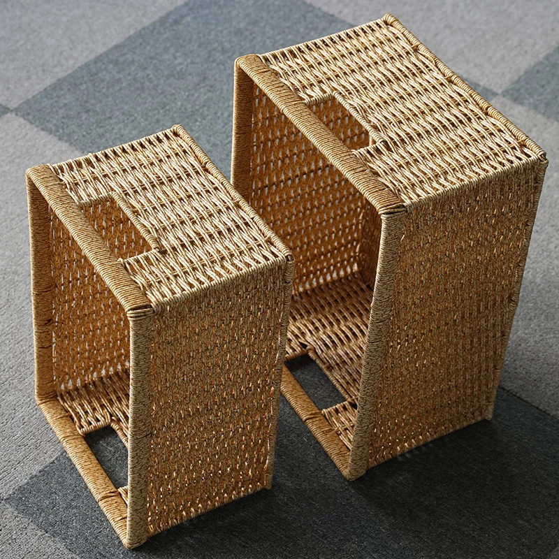 New Storage Basket with Handle Cosmetic Storage Box Desktop Sundries Plastic Weaving Organizer Household Makeup KitchenContainer
New Storage Basket with Handle Cosmetic Storage Box Desktop Sundries Plastic Weaving Organizer Household Makeup KitchenContainer