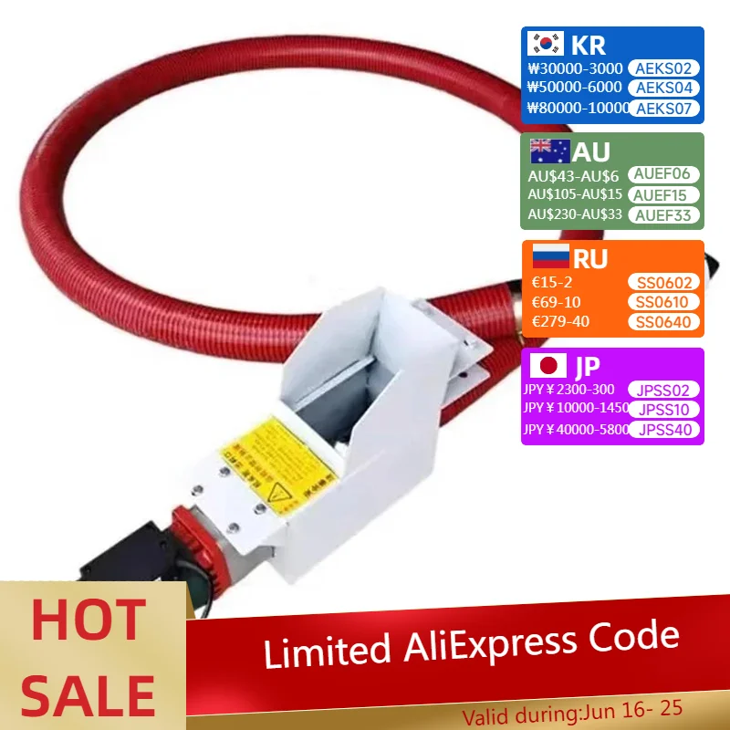220V Hose Grain Pumping Machine, Small Household Large Suction Auger Screw, Automatic Vehicle-Mounted Grain Suction Machine
220V Hose Grain Pumping Machine, Small Household Large Suction Auger Screw, Automatic Vehicle-Mounted Grain Suction Machine
