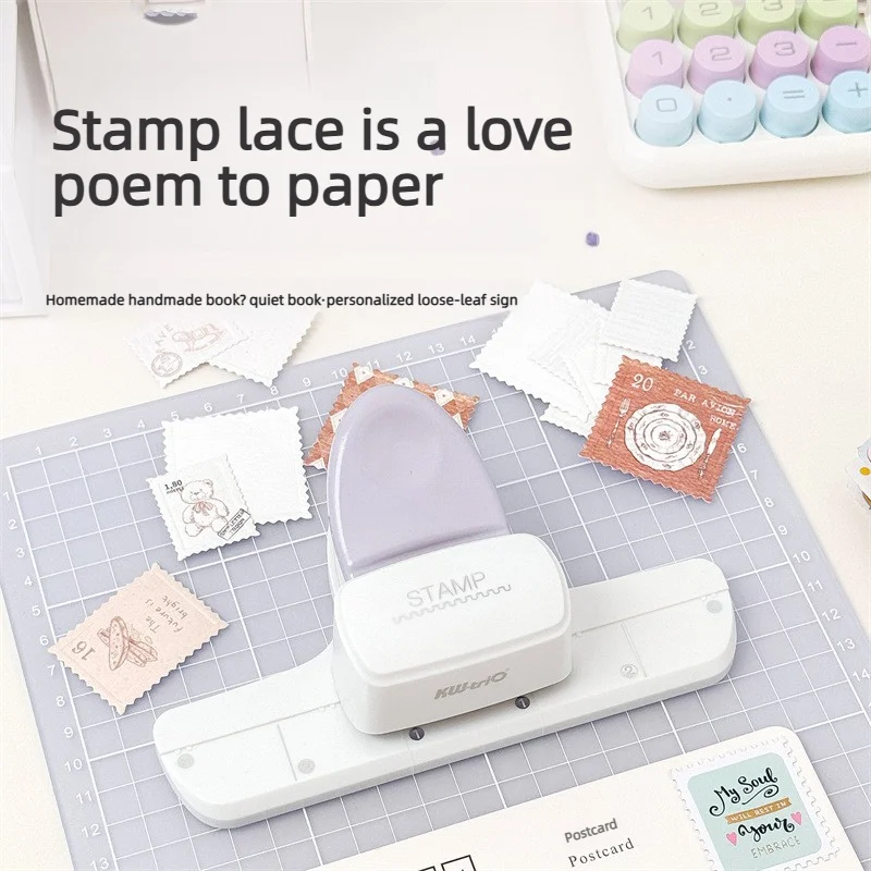 Stamp Border Embossing Punch Tool DIY Handmade Paper Card Notebook Loose-Leaf Tag Gift Wrapping Craft Supplies
Stamp Border Embossing Punch Tool DIY Handmade Paper Card Notebook Loose-Leaf Tag Gift Wrapping Craft Supplies