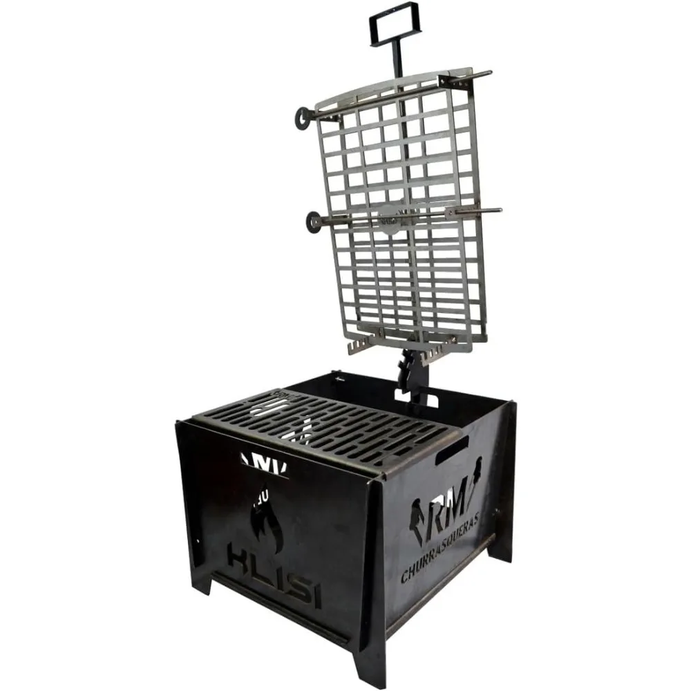 Heavy duty Iron Cross Argentinian asador grill Made in Argentina - Premium Argentine Grill - Parrilla Asado - Fully disassembled
Heavy duty Iron Cross Argentinian asador grill Made in Argentina - Premium Argentine Grill - Parrilla Asado - Fully disassembled