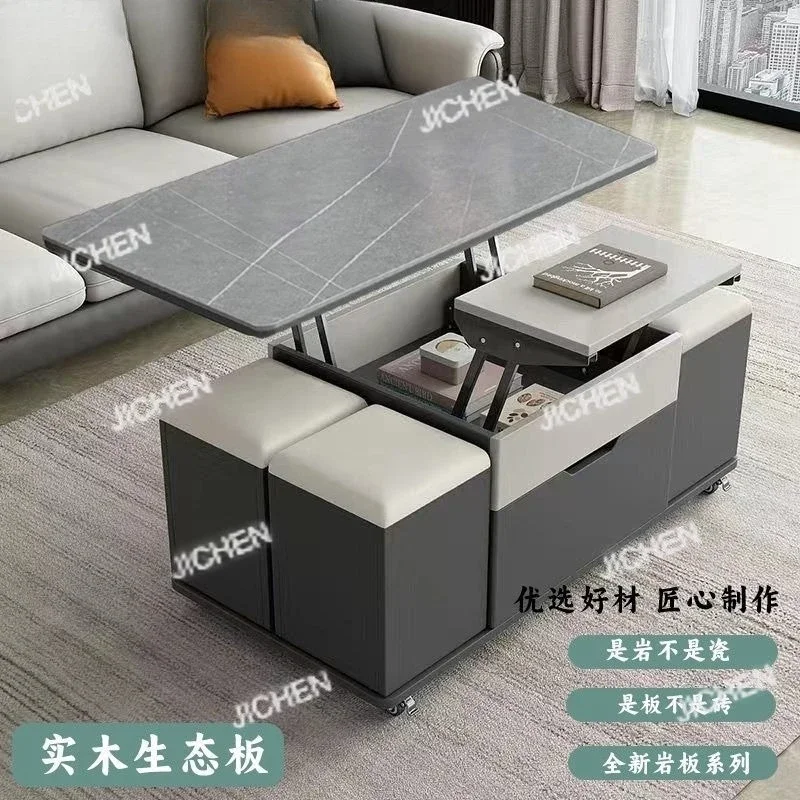 JCS обеденный стол из цельного дерева, многофункциональный чайный столик двойного назначения из каменной плиты, простой современный стол для хранения
JCS обеденный стол из цельного дерева, многофункциональный чайный столик двойного назначения из каменной плиты, простой современный стол для хранения