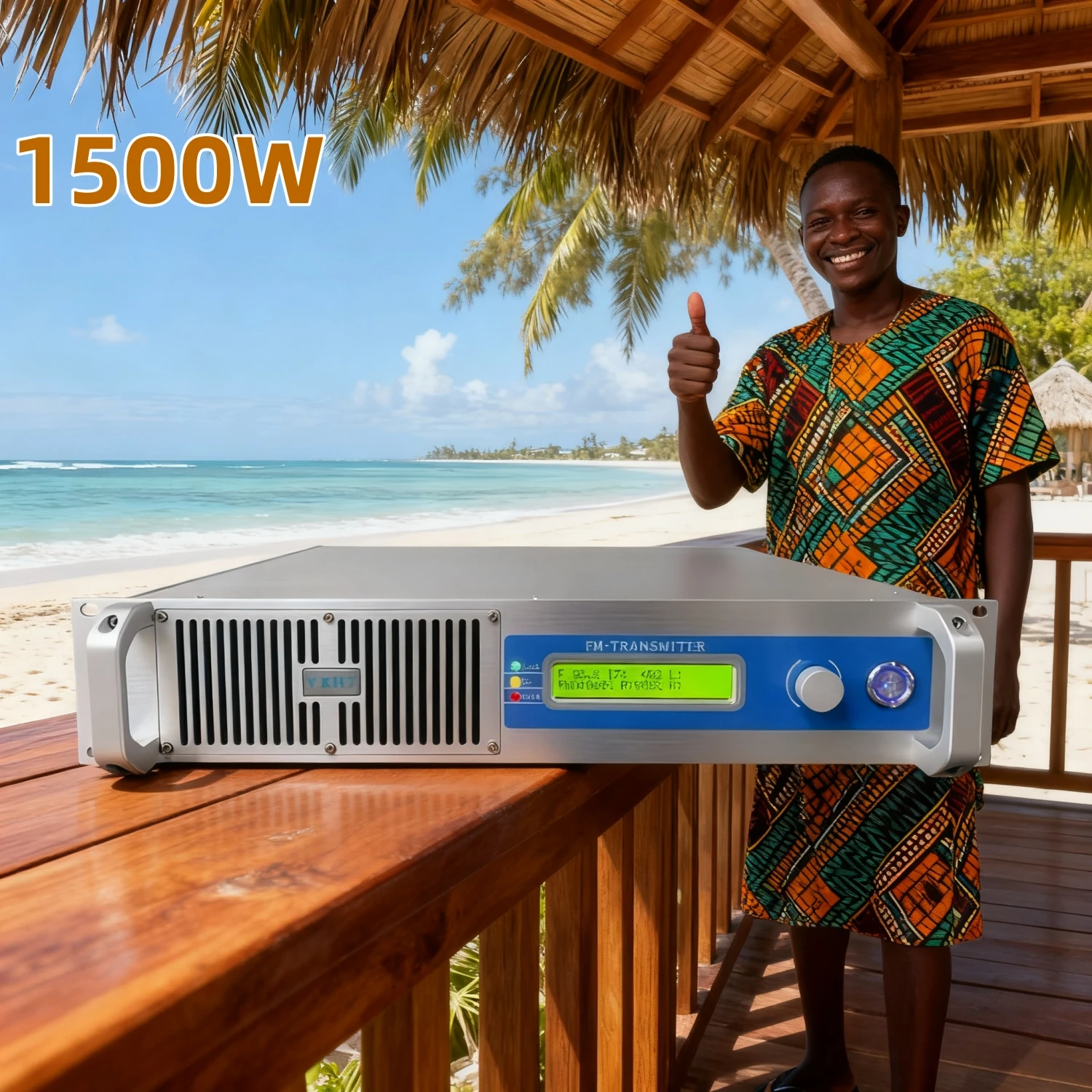 Premium YXHT 1.5KW FM Transmitter, 1500W CE/FCC Certified, Top-Tier Choice for Radio Broadcasting
Premium YXHT 1.5KW FM Transmitter, 1500W CE/FCC Certified, Top-Tier Choice for Radio Broadcasting