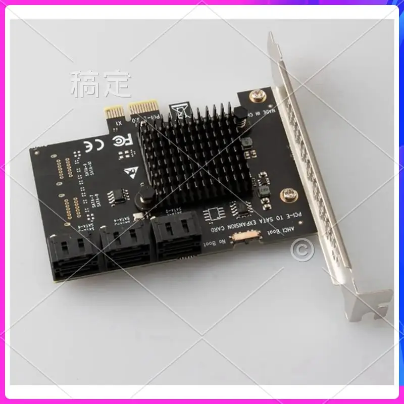 AP-PCI-E To 6-Port SATA3.0 Expansion Card 6Gbps Desktop Adapter For Solid State & Mechanical Hard Disks
AP-PCI-E To 6-Port SATA3.0 Expansion Card 6Gbps Desktop Adapter For Solid State & Mechanical Hard Disks
