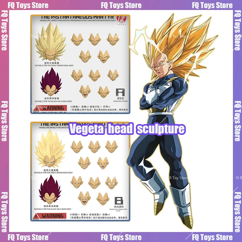 Предпродажа нового продукта Lao Lei RE Studio Dragon Ball Self-Essential Vegeta/Damo Super Three Vegeta Head Sculpture Accessories Pack
Предпродажа нового продукта Lao Lei RE Studio Dragon Ball Self-Essential Vegeta/Damo Super Three Vegeta Head Sculpture Accessories Pack