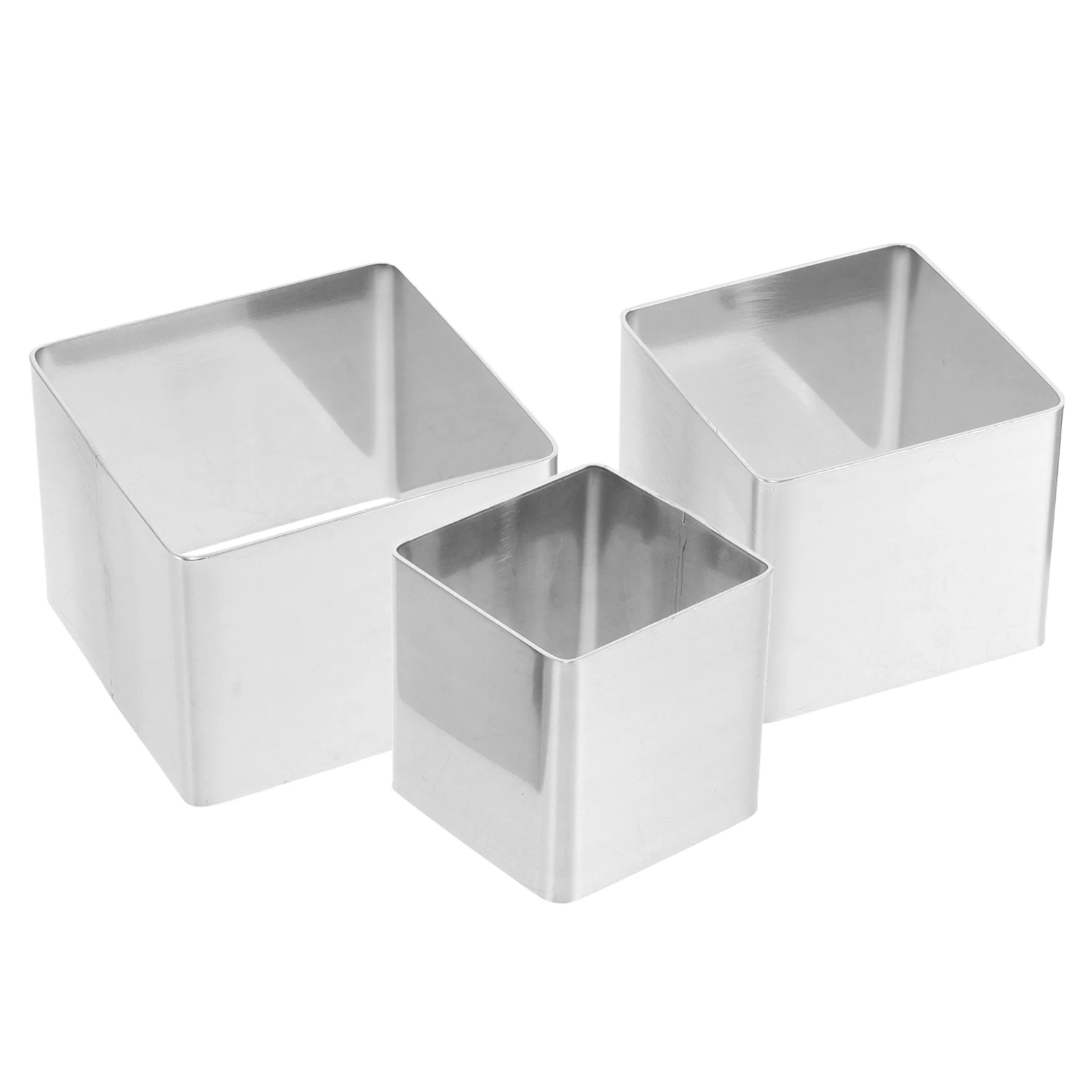 3 Pcs Stainless Steel Mousse Mold Cake Molds for Baking Tools Accessories Cooking Moulds Cookery
3 Pcs Stainless Steel Mousse Mold Cake Molds for Baking Tools Accessories Cooking Moulds Cookery
