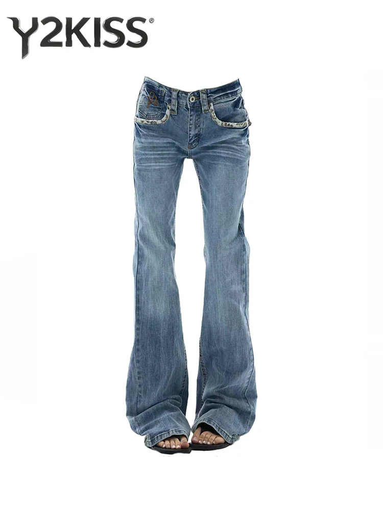 Women's Low Rise Skinny Jeans Punk Leopard Print Denim Pants Japanese Abi Y2k Gyaru Slim Cowboy American Retro Stretch Jeans New
Women's Low Rise Skinny Jeans Punk Leopard Print Denim Pants Japanese Abi Y2k Gyaru Slim Cowboy American Retro Stretch Jeans New