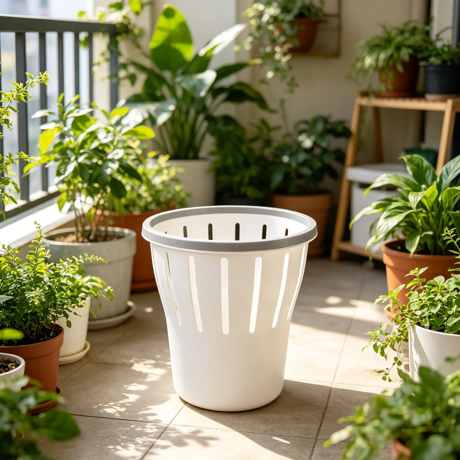 Modern Plastic Garbage Can Round Small Open Top Waste Bin Decorative Trash Container for Bedroom Living Room Office Bathroom
Modern Plastic Garbage Can Round Small Open Top Waste Bin Decorative Trash Container for Bedroom Living Room Office Bathroom