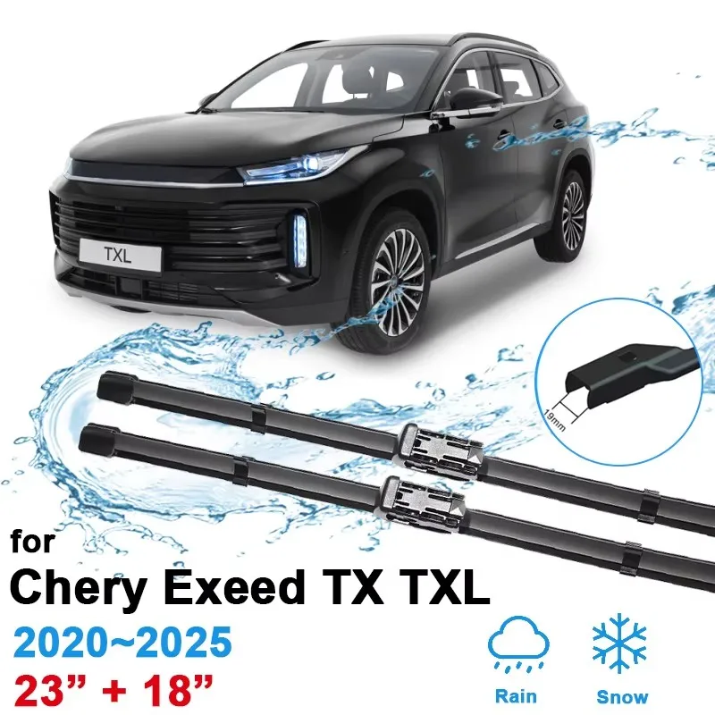 Car Front Wiper Blades For Chery Exeed TX TXL 2020~2025 2022 2023 2024 Window Brushes Washers Boneless Rubber Auto Accessories
Car Front Wiper Blades For Chery Exeed TX TXL 2020~2025 2022 2023 2024 Window Brushes Washers Boneless Rubber Auto Accessories