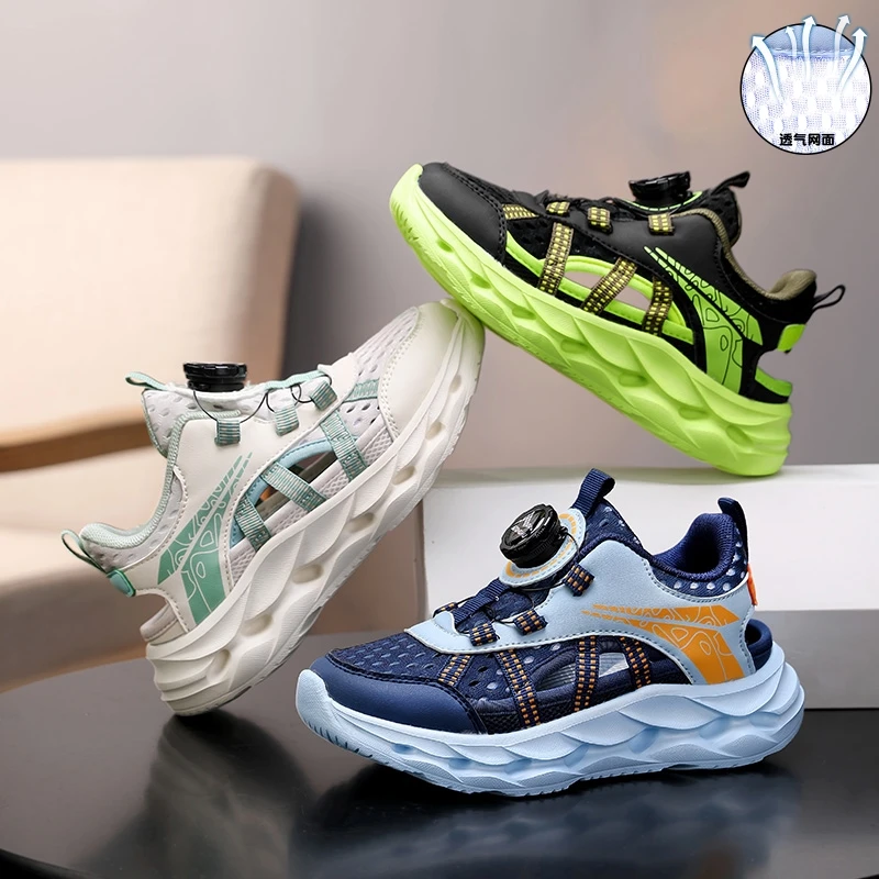 Cool Touch Kids Casual Sandals Summer Casual Breathable Feel Campus Daily Walking Leisure Shoes
Cool Touch Kids Casual Sandals Summer Casual Breathable Feel Campus Daily Walking Leisure Shoes