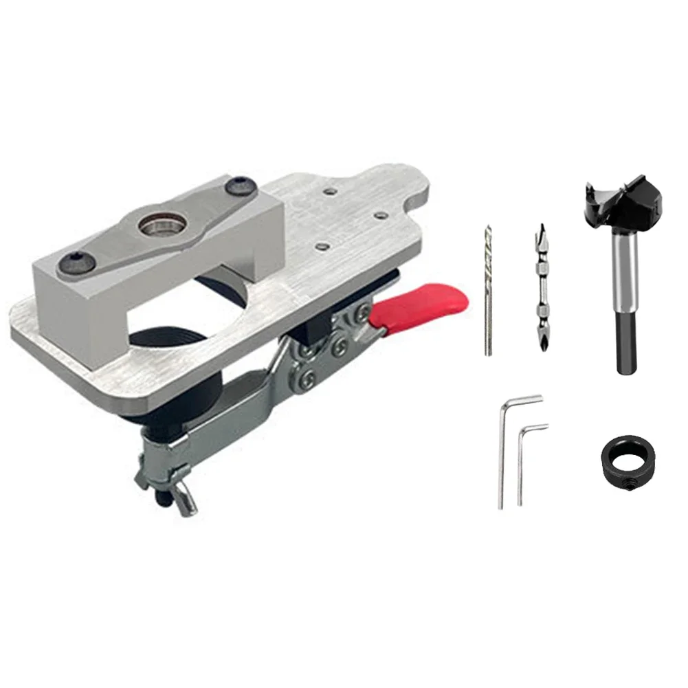 1set Woodworking Hinge Hole Locator 35MM Hinge Drilling Template Aluminum Alloy Hinge Puncher Wood Locator Hole Opening Locator
1set Woodworking Hinge Hole Locator 35MM Hinge Drilling Template Aluminum Alloy Hinge Puncher Wood Locator Hole Opening Locator
