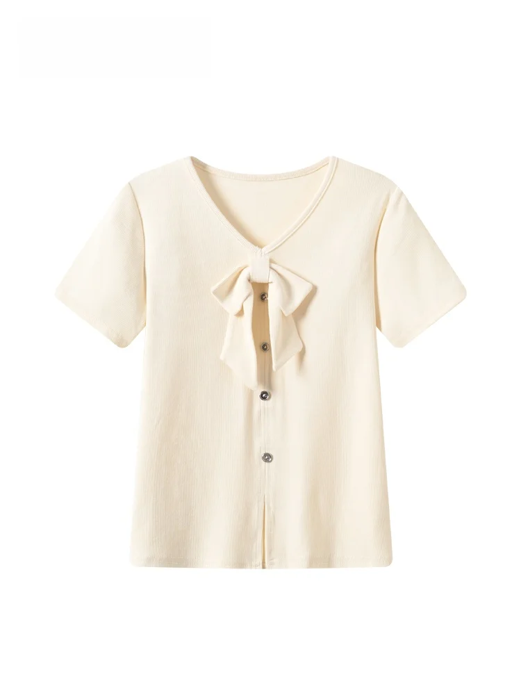 plus Size Short Sleeve T-Shirt Women Summer New Style Casual Shoulder Level Top Flattering Versatile plus Size Fashion French...
plus Size Short Sleeve T-Shirt Women Summer New Style Casual Shoulder Level Top Flattering Versatile plus Size Fashion French...