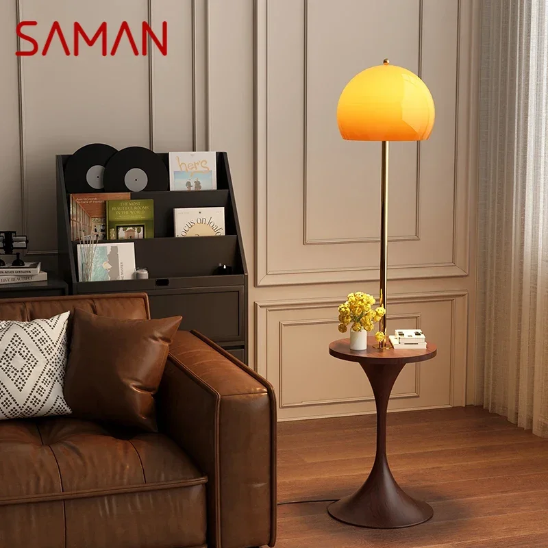 SAMAN Contemporary Floor Lamp Luxury Living Room Bedroom Study Villa Hotel LED Retro Creativity Decorative Standing Light
SAMAN Contemporary Floor Lamp Luxury Living Room Bedroom Study Villa Hotel LED Retro Creativity Decorative Standing Light