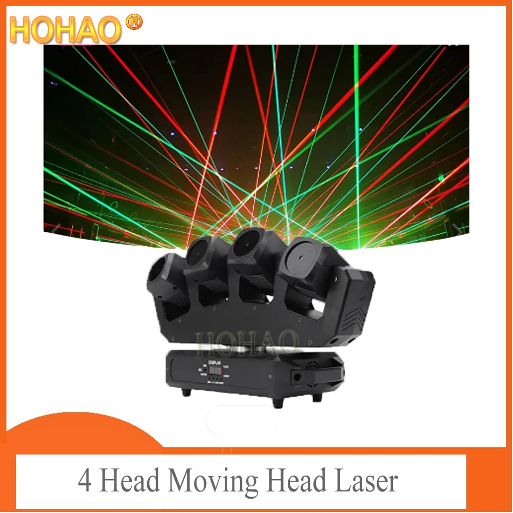 HOHAO 2022 New 4 Heads RGBW 4in1 Moving Head Laser Light For Nightculb Dj Disco Bar Club High Quality Fast Shipping
HOHAO 2022 New 4 Heads RGBW 4in1 Moving Head Laser Light For Nightculb Dj Disco Bar Club High Quality Fast Shipping