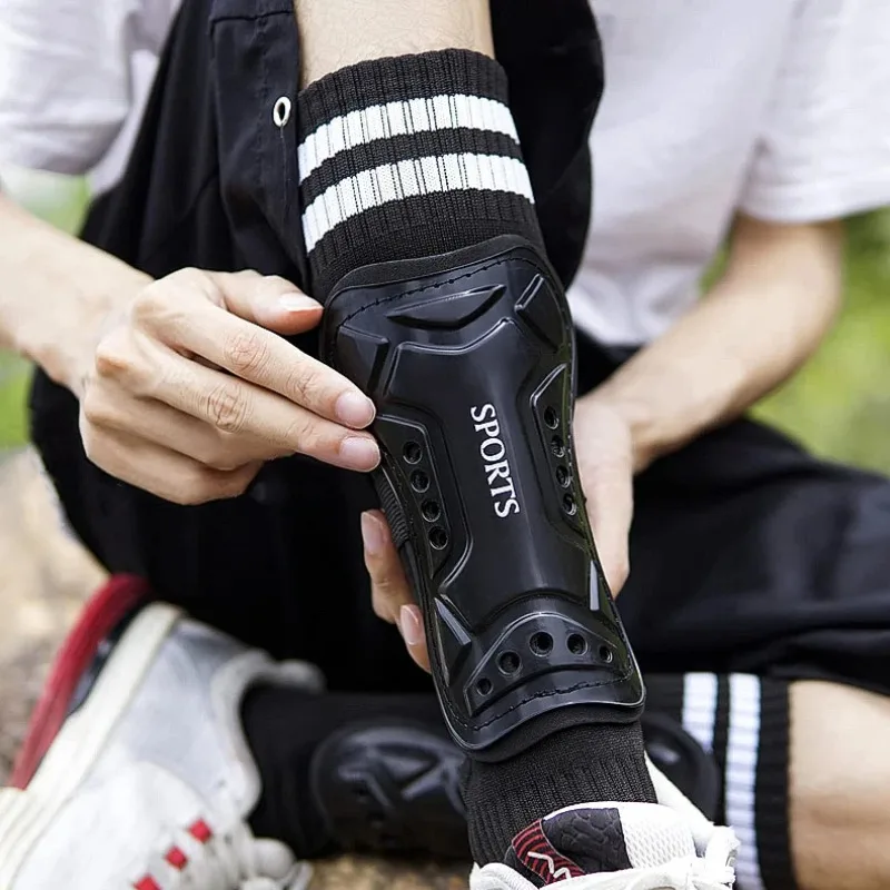 Thickened Perforated Football Shin Pads Sports Calf Support Socks with Straps Soccer Protective Gear Sporting Goods
Thickened Perforated Football Shin Pads Sports Calf Support Socks with Straps Soccer Protective Gear Sporting Goods