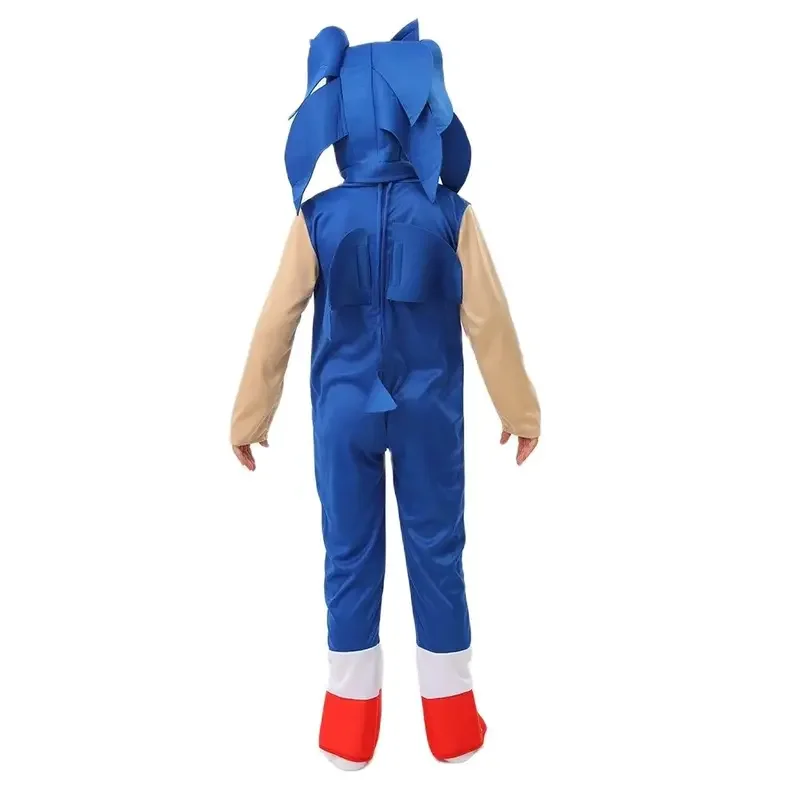 RT01 Cosplay Costume Children's Jumpsuit Anime Lightning Speed Hedgehog Costume with White Gloves Gift Children's Animal Cos&Gf1
RT01 Cosplay Costume Children's Jumpsuit Anime Lightning Speed Hedgehog Costume with White Gloves Gift Children's Animal Cos&Gf1