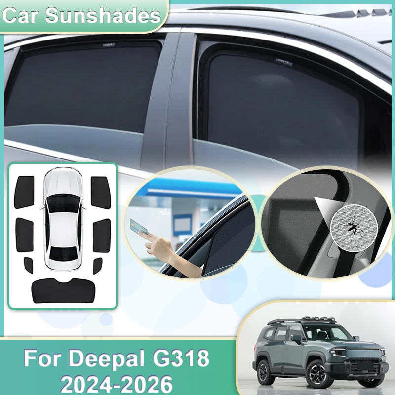 Car Mesh Sun Shade For Deepal G318 Bodykit 2024 2025 2026 Sunshades Windshield Window Visors Sunshade Breathable Car Accessories
Car Mesh Sun Shade For Deepal G318 Bodykit 2024 2025 2026 Sunshades Windshield Window Visors Sunshade Breathable Car Accessories