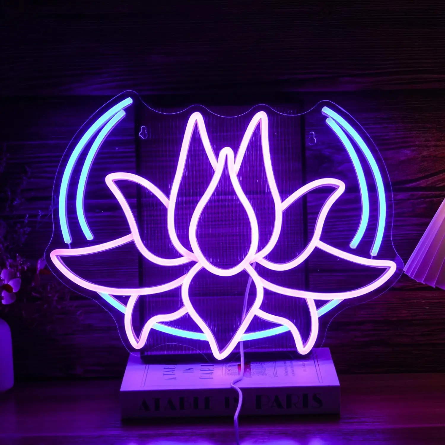 Lotus Neon Sign Wall Decor Neon Light USB Dimmable for Bedroom Girl Room Party Massage Parlor Yoga Room Cafe Decor Opening Gifts
Lotus Neon Sign Wall Decor Neon Light USB Dimmable for Bedroom Girl Room Party Massage Parlor Yoga Room Cafe Decor Opening Gifts