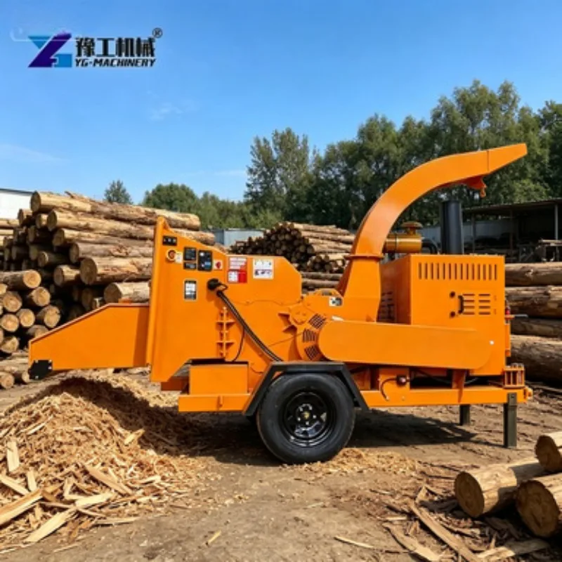 Self Powered Diesel Wood Chipper Shredder With High Torque
Self Powered Diesel Wood Chipper Shredder With High Torque