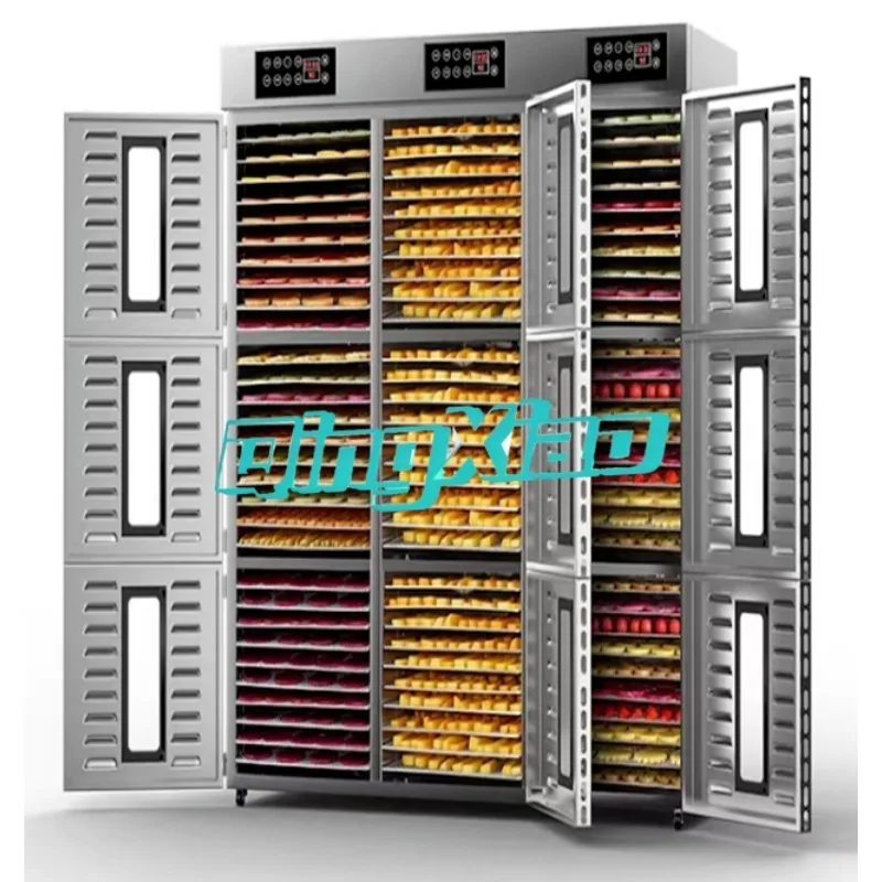 Commercial Large Food Dehydrator Industrial Dryer For Fruit Vegetable Meat Mushroom Herb And Seafood High Efficiency Stainless
Commercial Large Food Dehydrator Industrial Dryer For Fruit Vegetable Meat Mushroom Herb And Seafood High Efficiency Stainless