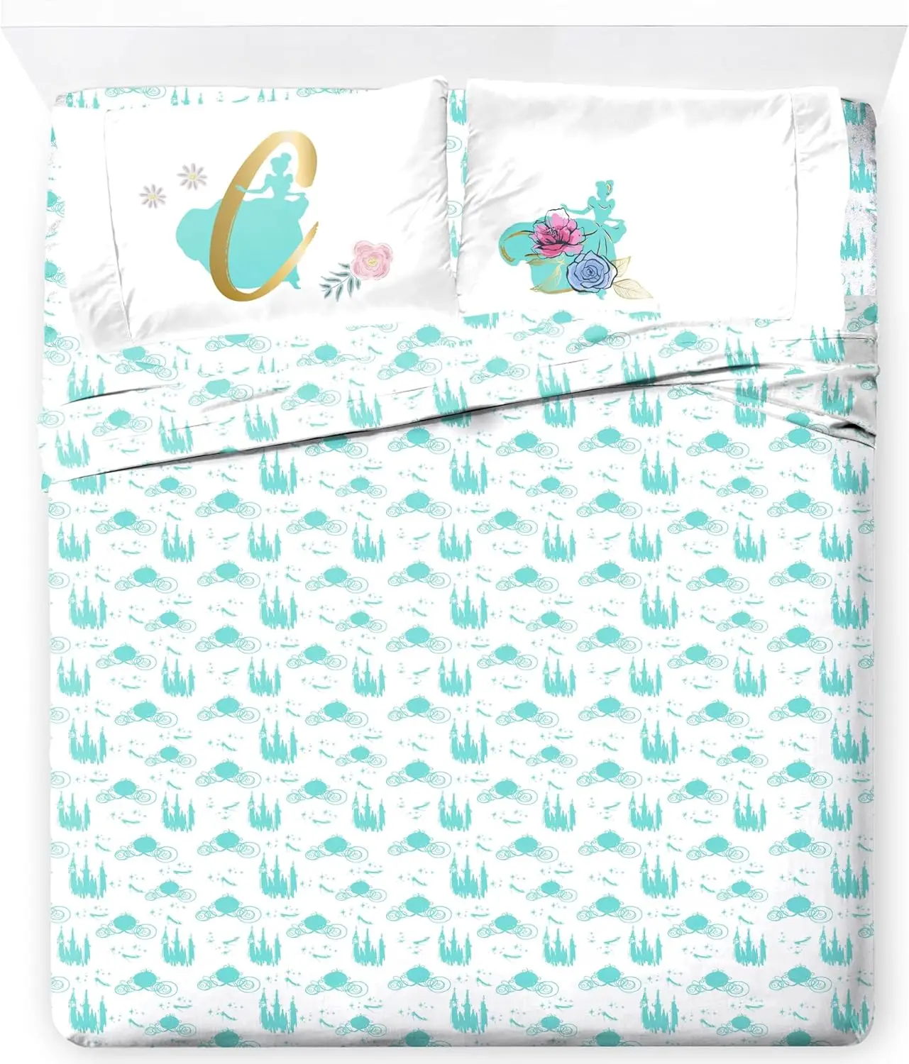 Princess Cinderella Queen Sheet Set - Ultra-Soft Microfiber Bedding with Fitted, Flat Sheets & Pillowcases for Kids Room Decor
Princess Cinderella Queen Sheet Set - Ultra-Soft Microfiber Bedding with Fitted, Flat Sheets & Pillowcases for Kids Room Decor