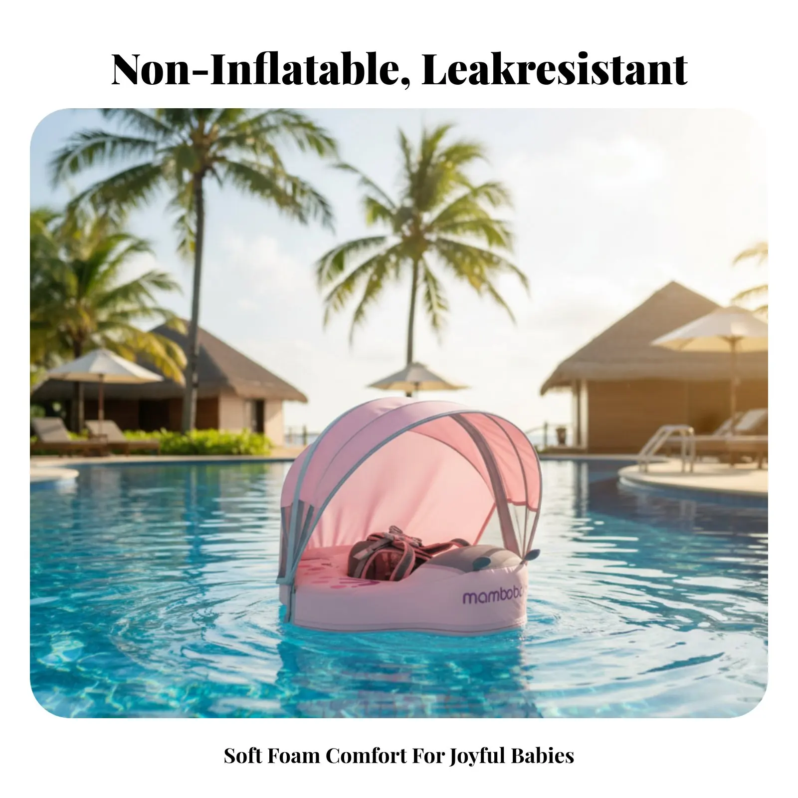 Infant Floral Swimming Float, Non-Inflatable Ring with Protective Cover, Soft Foam
Infant Floral Swimming Float, Non-Inflatable Ring with Protective Cover, Soft Foam