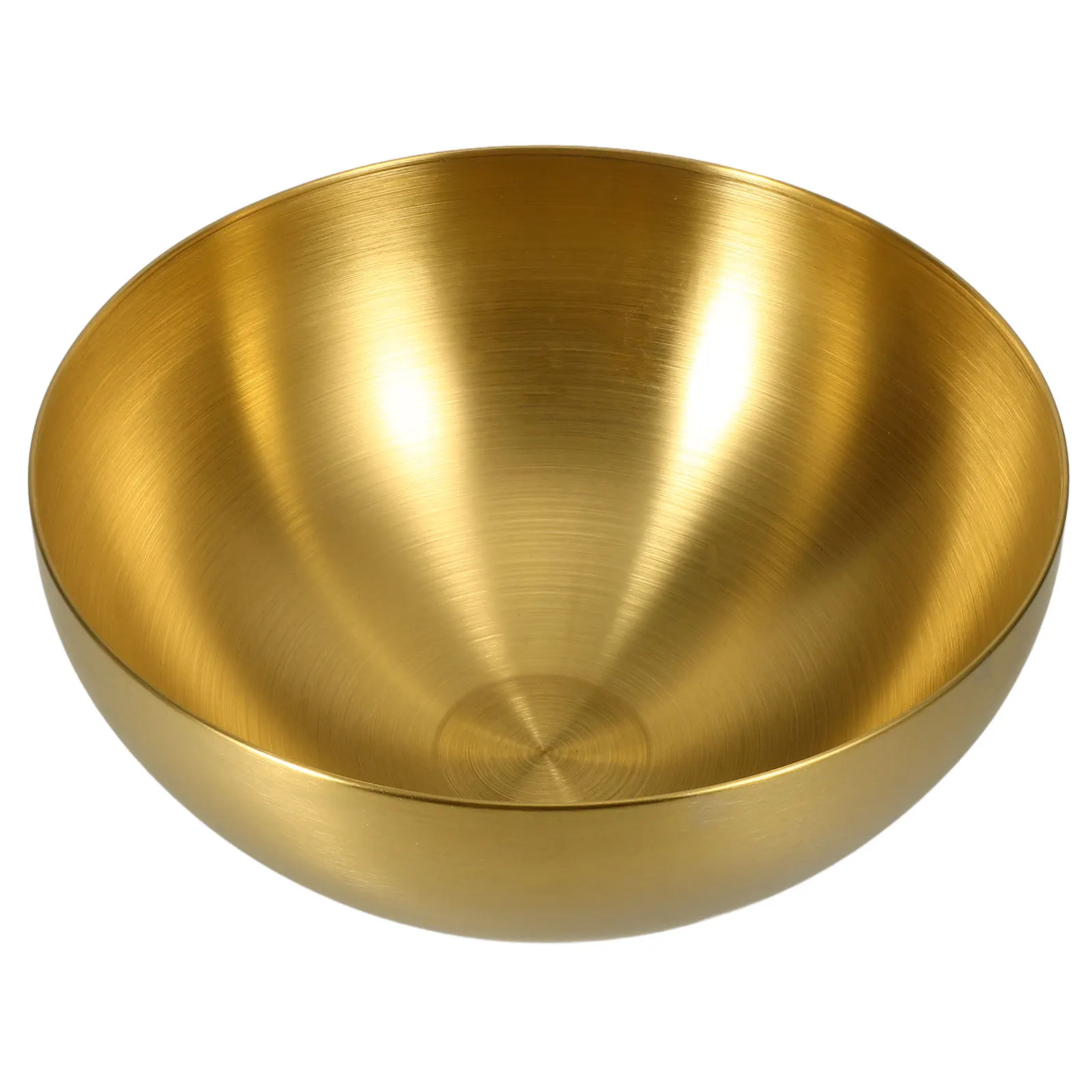 Golden Stainless Salad Bowl Large Mixing Bowls with Lid for Kitchen Fruit Large Bowl Snack Dessert Metal Container
Golden Stainless Salad Bowl Large Mixing Bowls with Lid for Kitchen Fruit Large Bowl Snack Dessert Metal Container