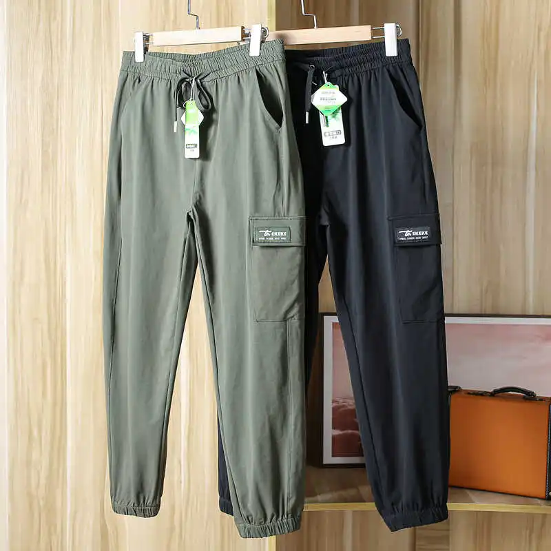 Cool Lightweight Men's Summer Workwear Pants Breathable Qui Dry Sweat Absorbent Loose Fit Long Trousers Casual Sle
Cool Lightweight Men's Summer Workwear Pants Breathable Qui Dry Sweat Absorbent Loose Fit Long Trousers Casual Sle