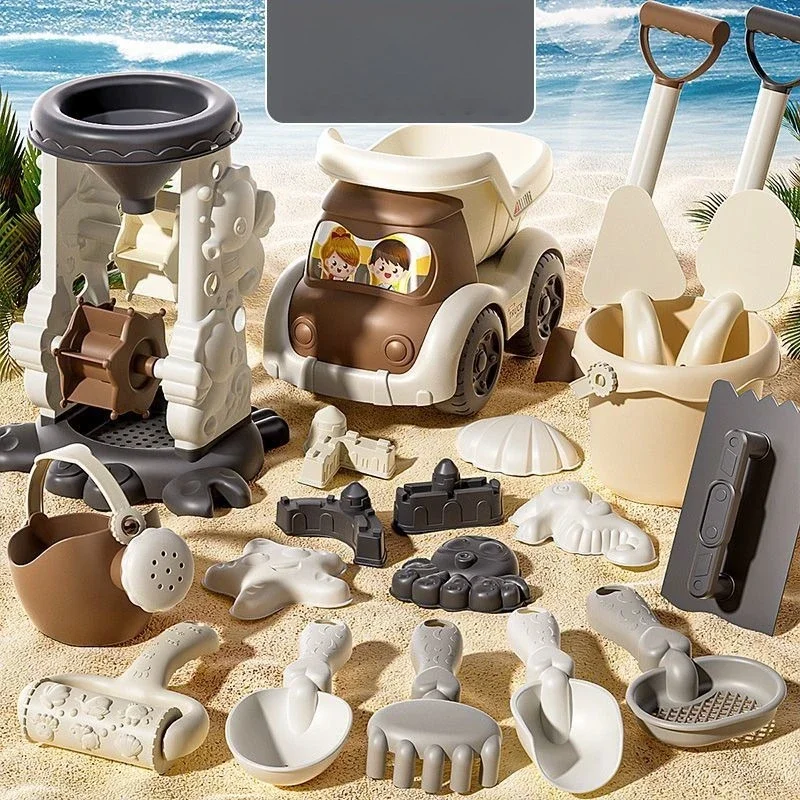 30-Piece-Set Durable Thickened Beach Shovel All-in-one Shovel Baby Outdoor Sand Digging Tool Snow Play Shovel Seven-piece Set
30-Piece-Set Durable Thickened Beach Shovel All-in-one Shovel Baby Outdoor Sand Digging Tool Snow Play Shovel Seven-piece Set