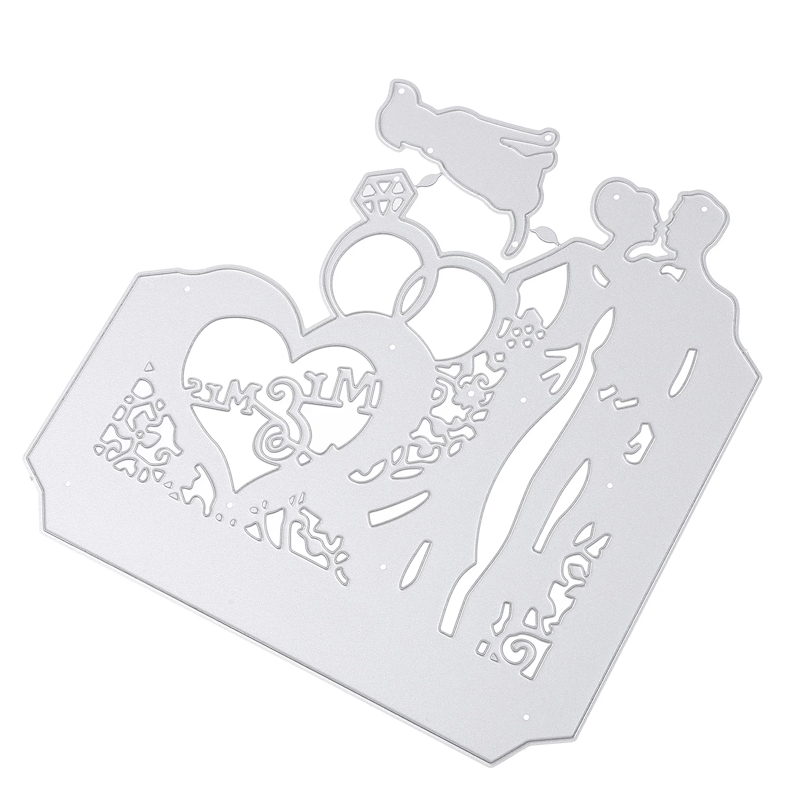 Wedding Card Craft DIY Cutting Die Stencil High Carbon Steel Embossing Mold For Scrapbooking Valentine Paper
Wedding Card Craft DIY Cutting Die Stencil High Carbon Steel Embossing Mold For Scrapbooking Valentine Paper