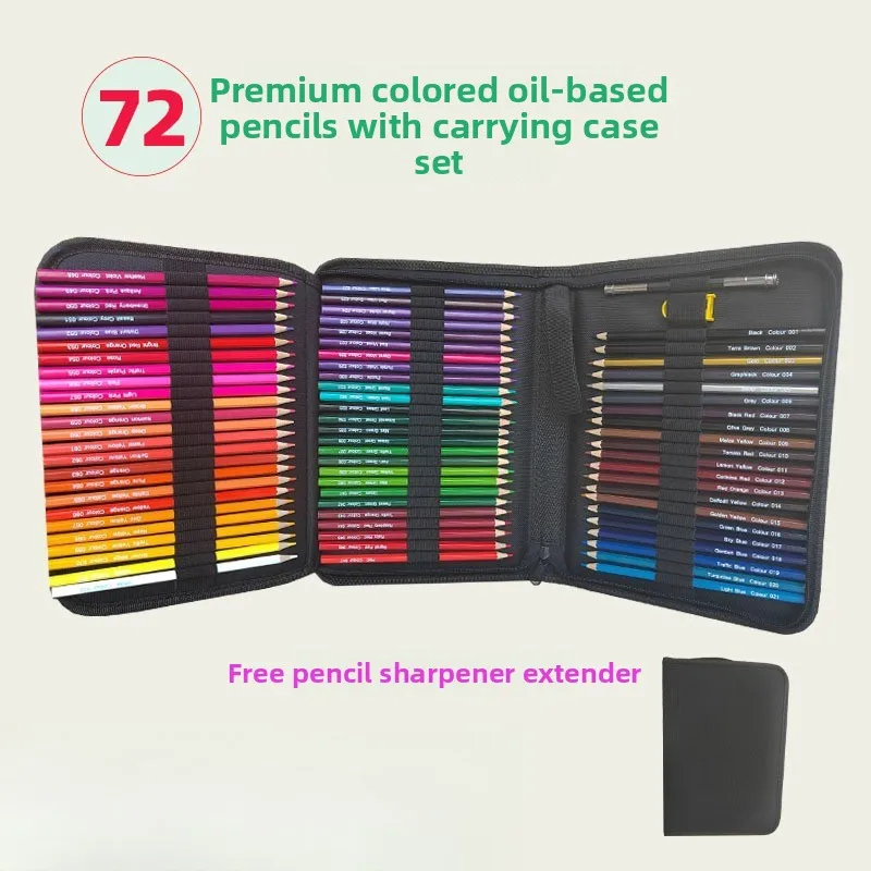 72 hole pen curtain black folding pencil case Color pencil pen insert Professional painting pencil bag student stationery
72 hole pen curtain black folding pencil case Color pencil pen insert Professional painting pencil bag student stationery